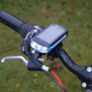 Fietslamp fietsverlichting Solar en Batterij - 0