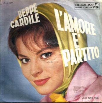 Beppe Cardile – L'Amore È Partito (1965) - 0