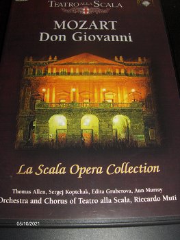 4 Mozart Opera's-Die Entführung aus dem Serail+Die Zauberföte+Don Giovanni+Le Nozze di Figaro. - 4