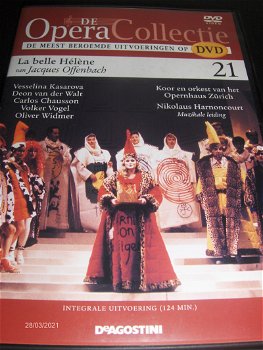 Vier Opera's van Offenbach:La Belle Héléne+Hoffmans vertellingen+Puccini: Madama Butterfly+Turandot. - 0
