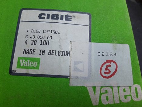 Valeo Cibie ø 14,5 cm Koplamp Scheinwerfer Headlight Phare 430100 / 64301009 - 4