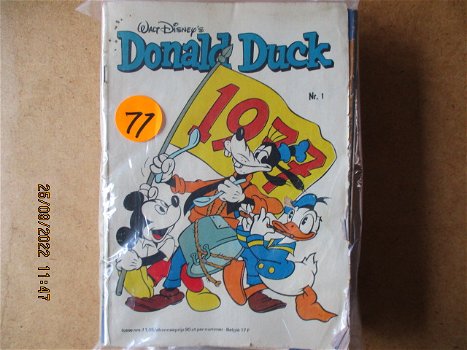 adv7113 donald duck weekblad 1977 compleet - 0