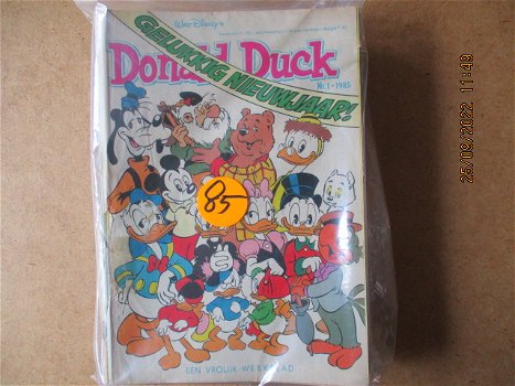 adv7117 donald duck weekblad 1985 compleet - 0