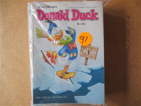 adv7121 donald duck weekblad 1991 compleet - 0