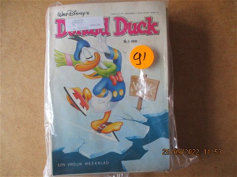 adv7122 donald duck weekblad 1991 compleet 2 - 0