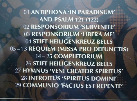 De CD Chant: Music For Paradise van The Cistercian Monks. - 1