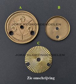 = Binnenplaatje wijzerplaat = regulateur = 48173