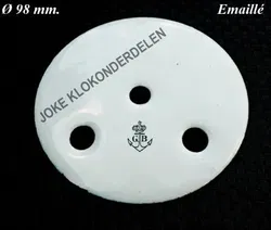 = Binnenplaatje = gewicht regulateur = G.Becker =24195
