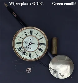 = 1 Gewicht regulateur uurwerk = 45862