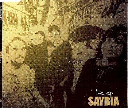 Saybia - Live EP (CD) Nieuw - 0