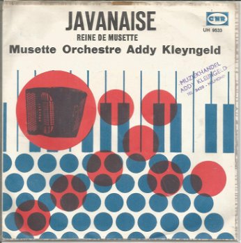 Musette Orchestre Addy Kleyngeld – Javanaise (1961) - 0