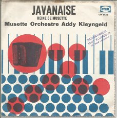 Musette Orchestre Addy Kleyngeld – Javanaise (1961)