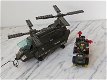Sluban B6600 Chinook transport-helikopter met trek-voertuig.. - 2 - Thumbnail