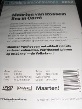 Eindejaarsconference's van Maarten van Rossem 2011 uit het DeLaMar Theater en 2012 uit Carré. - 3