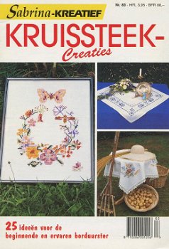 4 Hobbybladen met als thema Kruissteek - 2