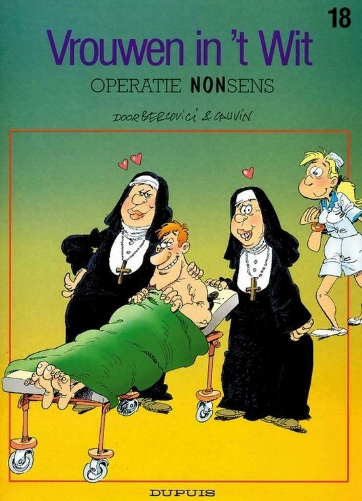 Vrouwen in 't wit nr.18 (Operatie Nonsens) - nr. 1