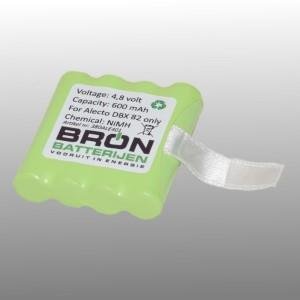 Batterij accu voor Alecto DBX82 Babyfoon - 0