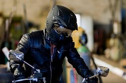 HELM MT STREETFIGHTER MAAT L MOTOR/BROMMER BLACK NEW