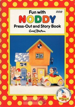 Enid Blyton ~ Fun with Noddy (Press-out and Story Book) - 0