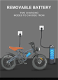 JANSNO X50 Electric Bike 20*4.0 Inch Fat Tire 750W - 5 - Thumbnail