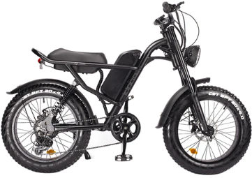 Z8 ELectric Bike 20*4.0'' Fat Tire 48V 500W Motor - 0