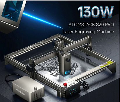 ATOMSTACK S20 Pro 20W Laser Engraver Cutter - 1