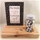 decoratie set houten standaard & quote kaart & flesje adv 1 - 0 - Thumbnail