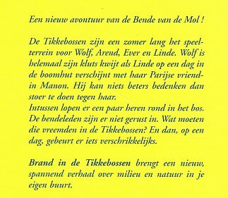 BRAND IN DE TIKKEBOSSEN - Willy Schuysmans - 1