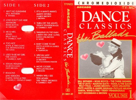 Dance Classics The Ballads Volume 1 (MC) - 0