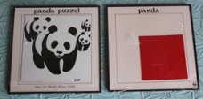 Panda puzzel en tangram WWF