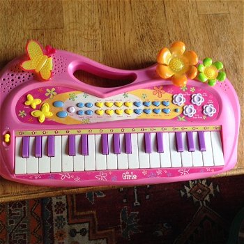Kinderpiano keyboard / piano - volop geluid - van dieren - div. soorten muziek enz - 1