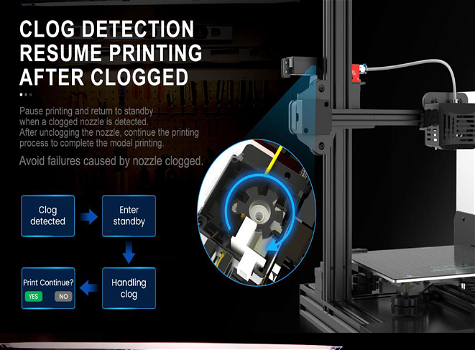 SUNLU Terminator3 3D Printer, Up to 250mm/s, Magnetic - 4