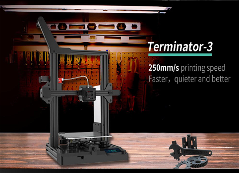 SUNLU Terminator3 3D Printer, Up to 250mm/s, Magnetic - 5