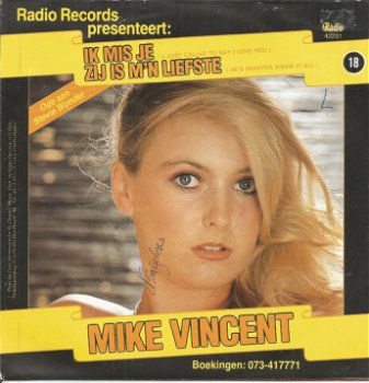 Mike Vincent) – Ik Mis Je (1984) - 0