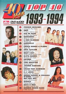 40 Jaar Top 40 – 1993 – 1994 (DVD & CD)