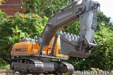 RC graafmachine hobby engine excavator 1:12 nieuw!!!!