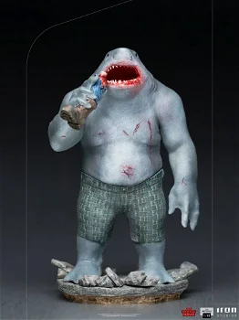 HOT DEAL Iron Studios The Suicide Squad King Shark Statue - 0