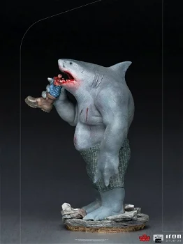 HOT DEAL Iron Studios The Suicide Squad King Shark Statue - 1