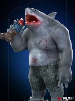 HOT DEAL Iron Studios The Suicide Squad King Shark Statue - 2
