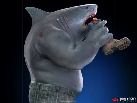 HOT DEAL Iron Studios The Suicide Squad King Shark Statue - 3