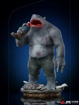 HOT DEAL Iron Studios The Suicide Squad King Shark Statue - 5