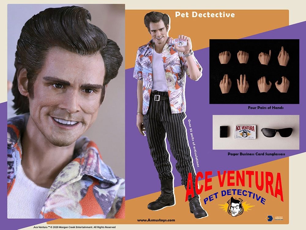 HOT DEAL Asmus Ace Ventura Pet Detective Figure - Afbeelding 3