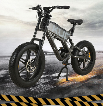 KUGOO T01 Electric Bicycle 48V 500W Motor 13Ah - 0