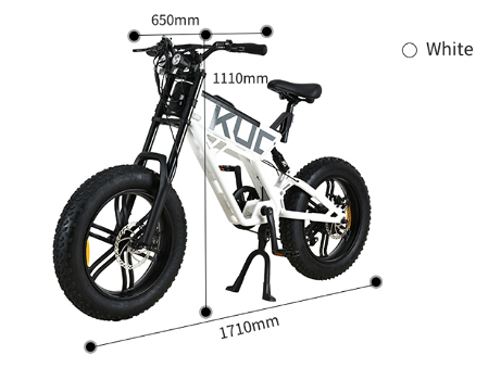 KUGOO T01 Electric Bicycle 48V 500W Motor 13Ah - 2