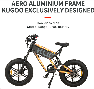KUGOO T01 Electric Bicycle 48V 500W Motor 13Ah - 3
