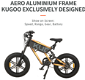 KUGOO T01 Electric Bicycle 48V 500W Motor 13Ah - 3 - Thumbnail