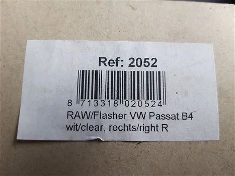 VW Passat B4 (93-97) I35 Knipperlicht Stadslicht Bumperlicht Rechts - 2