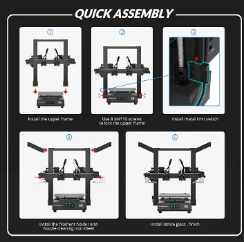 TRONXY Gemini XS Dual Extruder 3D Printer - 2