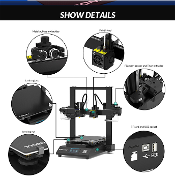 TRONXY Gemini XS Dual Extruder 3D Printer - 4