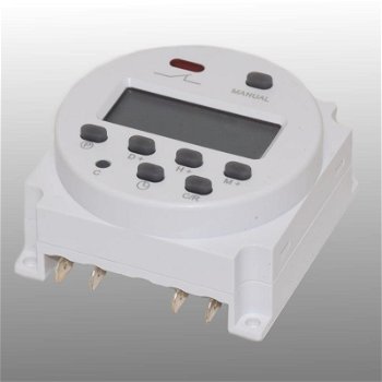 Schakelklok timer tijdklok op 12 volt, 6 of 24 volt - 0